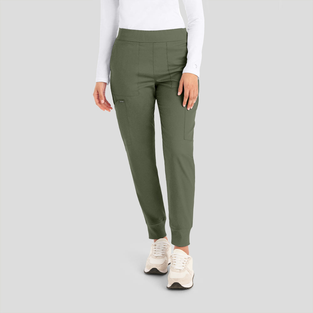 LB406 (Additional Colours) - Landau Proflex Women's Jogger Scrub Bottoms