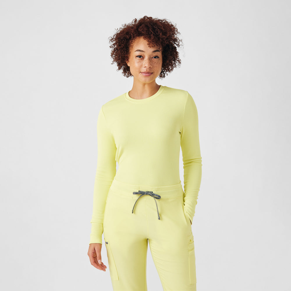 LT103 - Forward Women’s 1 - Pocket Long Sleeves Crew Neck Shirt