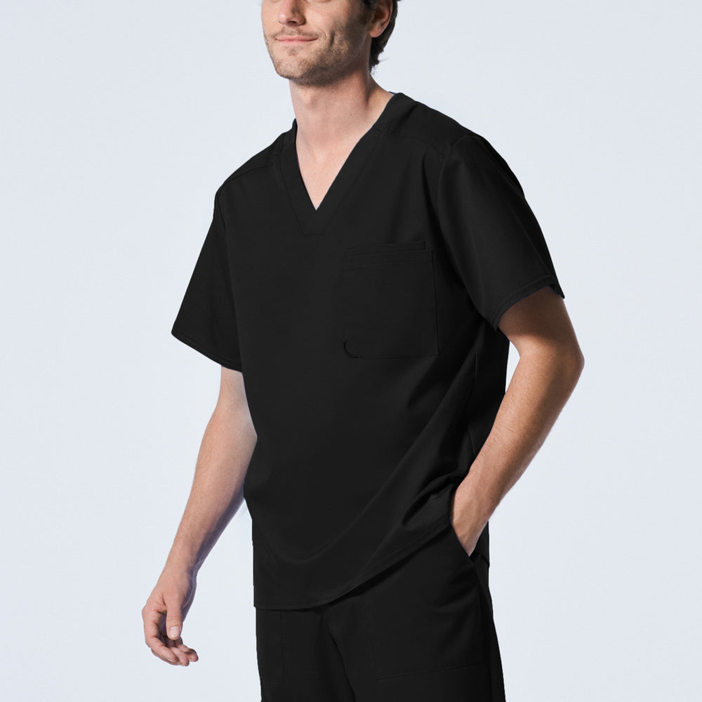 LT108 - Landau Proflex Men's V-Neck Scrub Top
