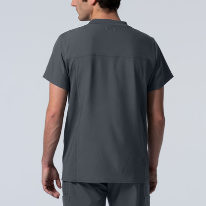 LT111 - Landau Forward Men's 2-Pocket V-Neck Scrub Top