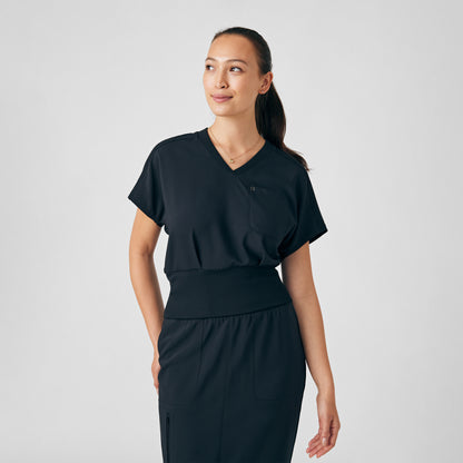 LT123 - Landau Forward 2-Pocket V-Neck Women's Scrub Top