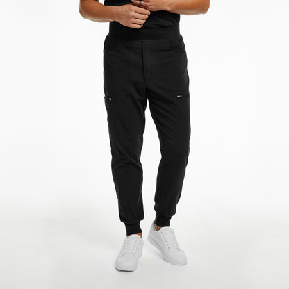 WB417S White Cross CRFT Men's Short Jogger Scrubs Pants