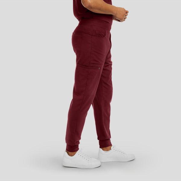 WB417S White Cross CRFT Men's Short Jogger Scrubs Pants