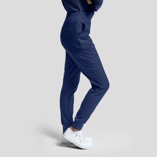 WB420 White Cross Vibe Women's Jogger Pants