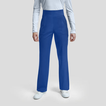 WB421 White Cross Vibe Women's Cargo Wide Leg Pants