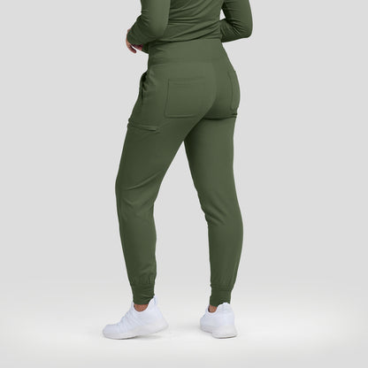 WB430 White Cross CRFT Women's Jogger Scrubs Pants - Ultra Soft