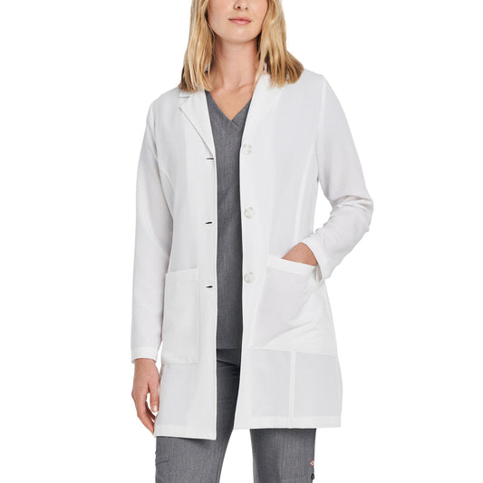 WL800 - 4-Pocket Mid-Length Women's Vtess White Lab Coat