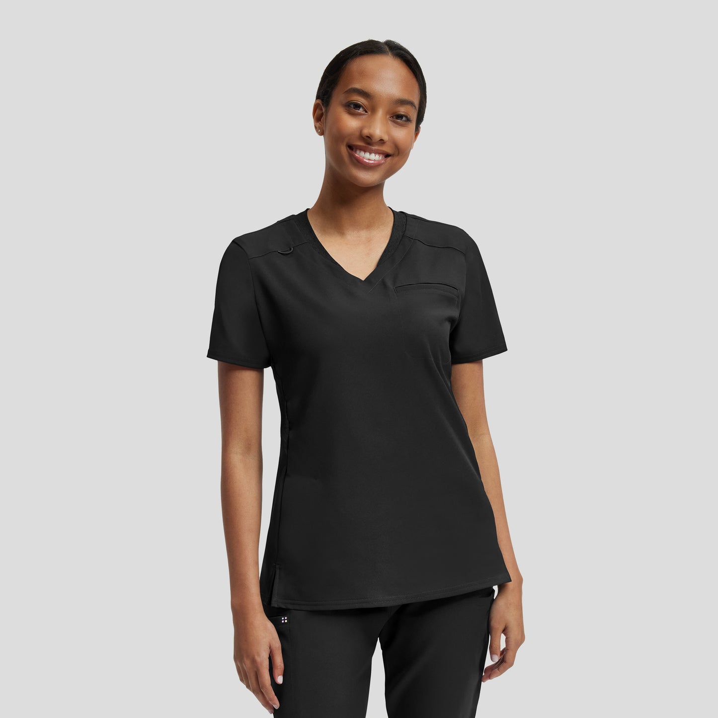 WT119 - VIBE 2-Pocket V-Neck Scrub Top