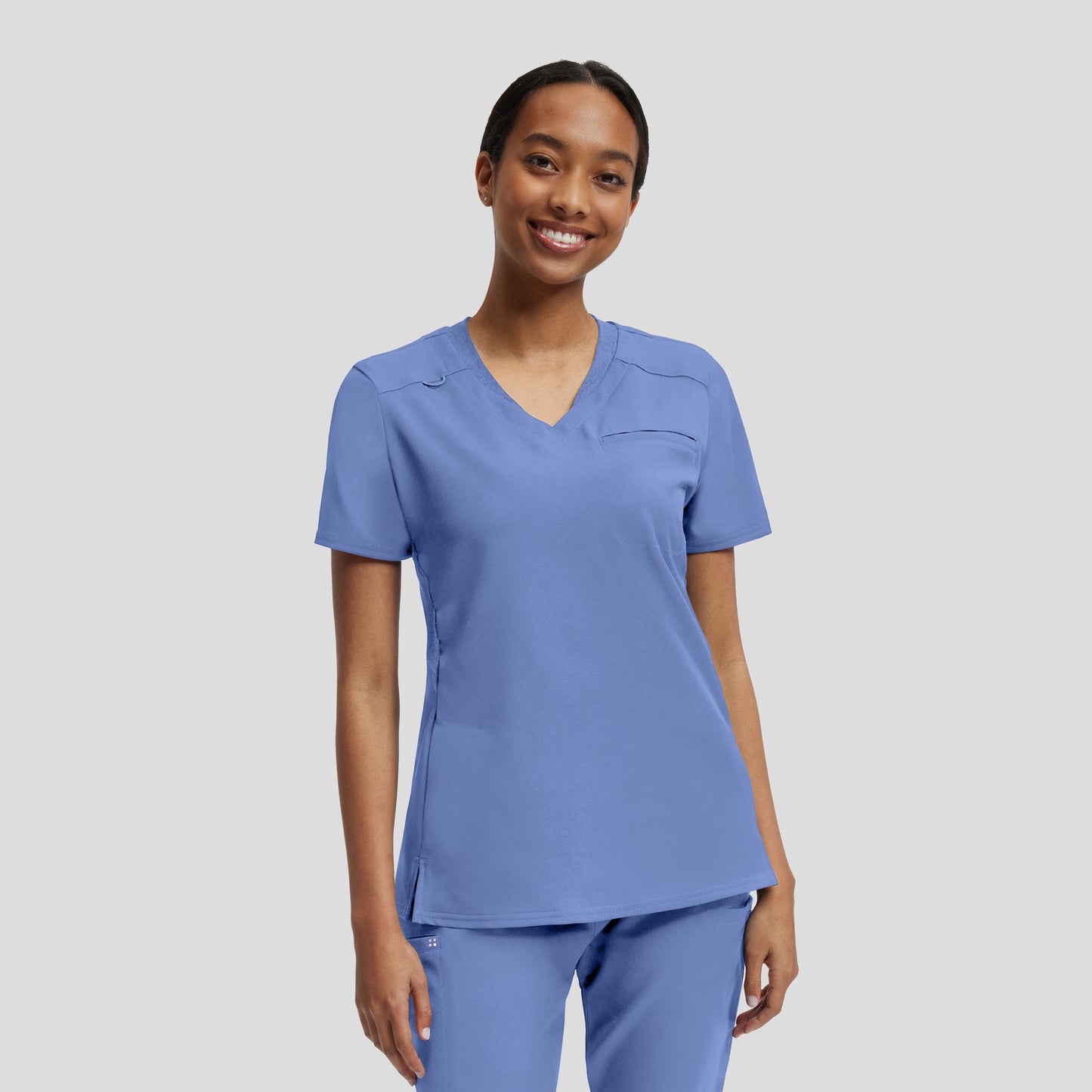 WT119 - VIBE 2-Pocket V-Neck Scrub Top