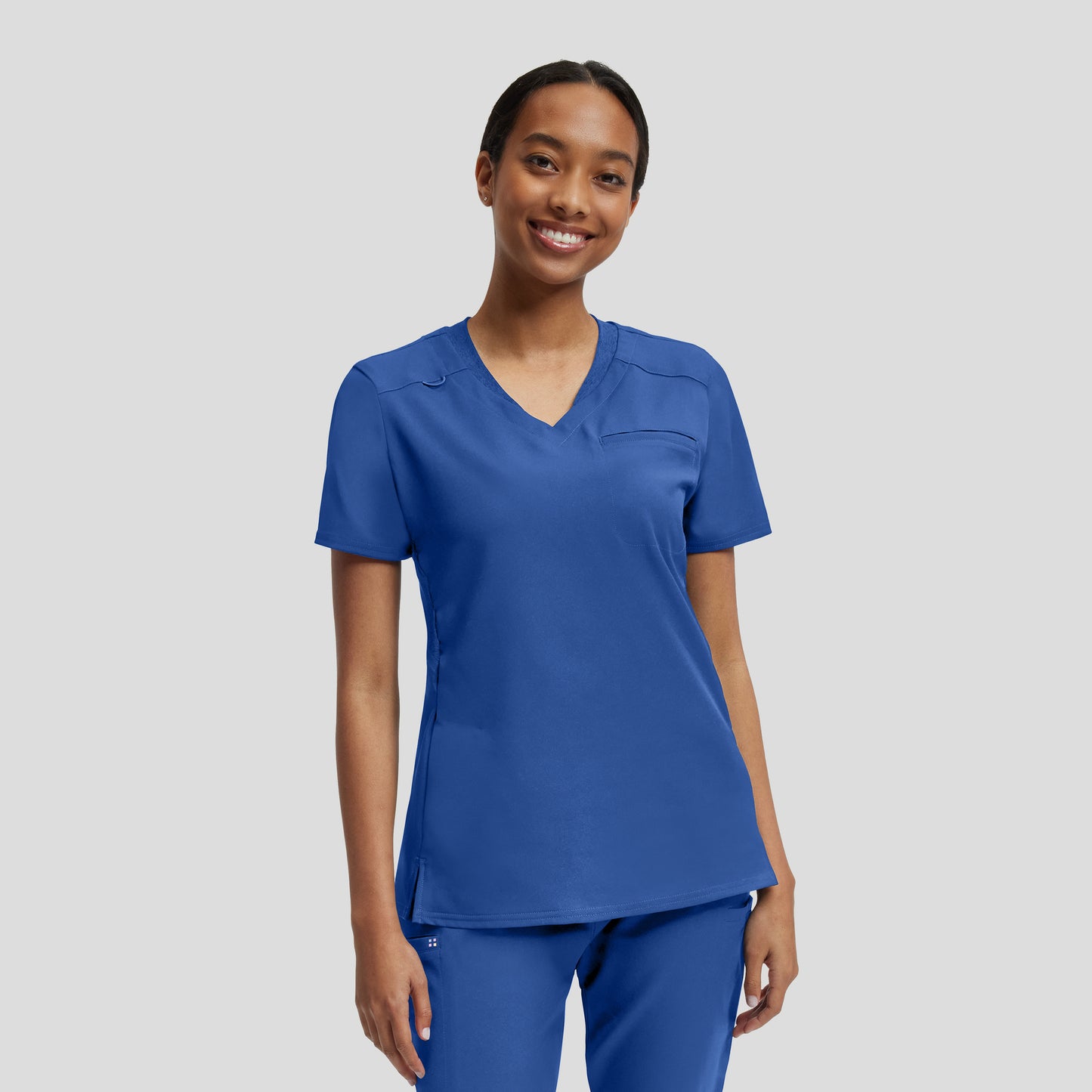 WT119 - VIBE 2-Pocket V-Neck Scrub Top