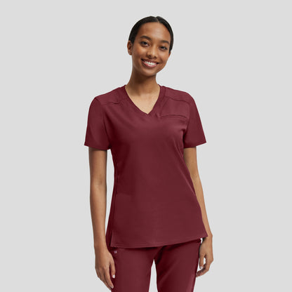 WT119 - VIBE 2-Pocket V-Neck Scrub Top