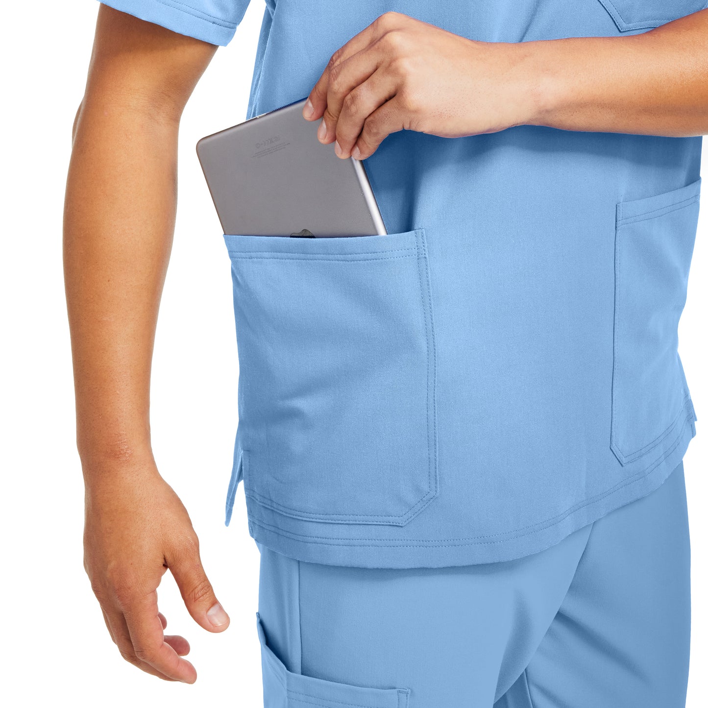 WT149 - V-Tess Men's 3-Pocket V-Neck Scrub Top