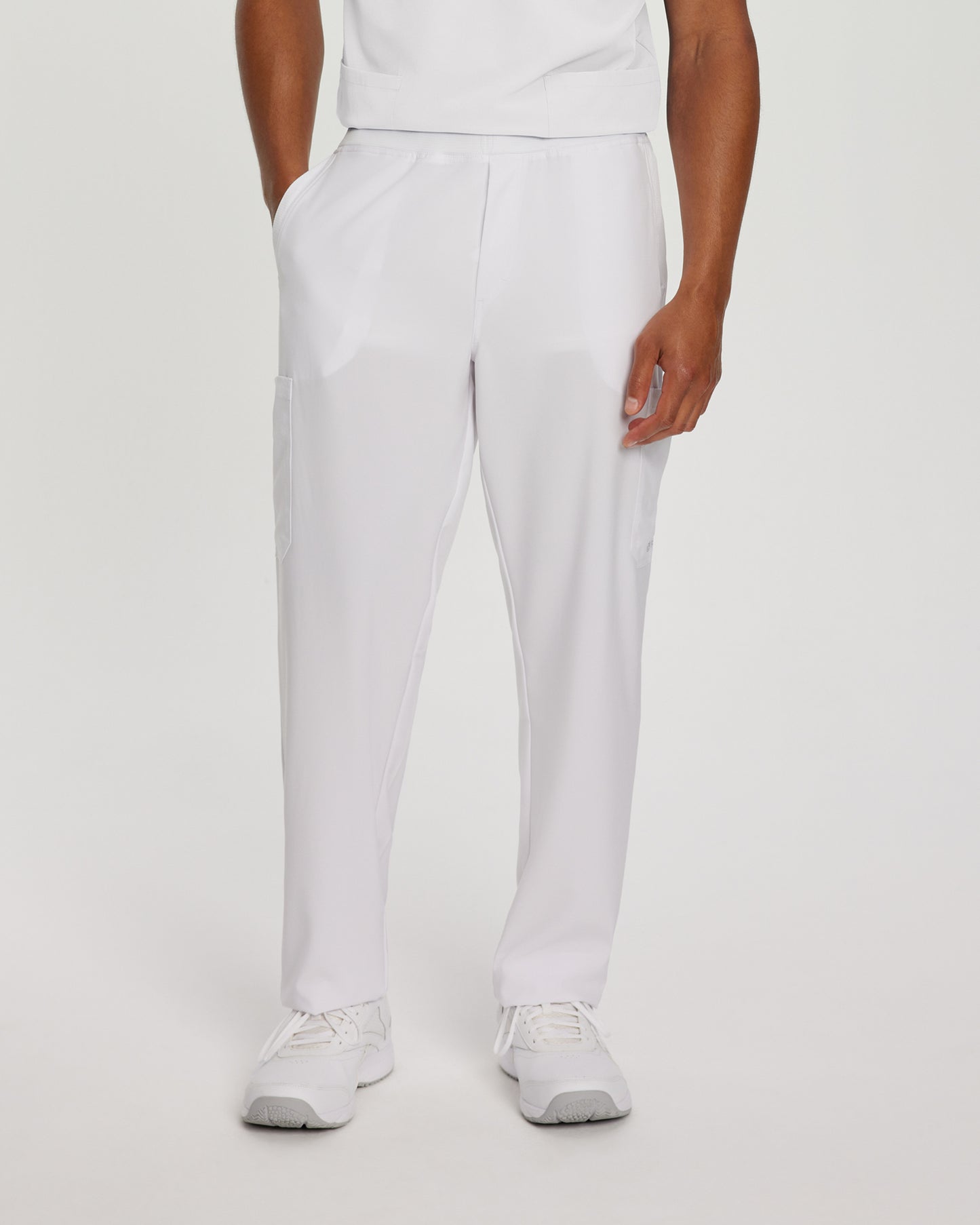 229S White Cross FIT Men's  Short Yoga-Style Pant