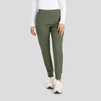 LB406P - Landau Proflex Women's Petite Jogger Bottoms