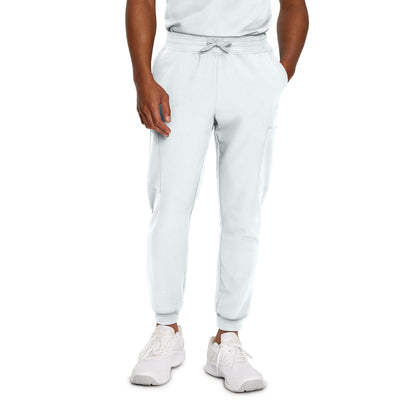 222 White Cross V-Tess Men's Scrub Jogger Bottoms