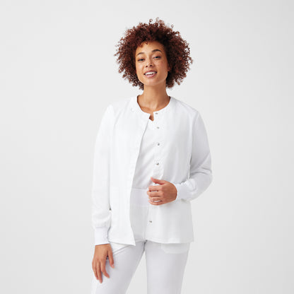 LJ706 -Landau ProFlex  3-Pocket Scrub Jacket