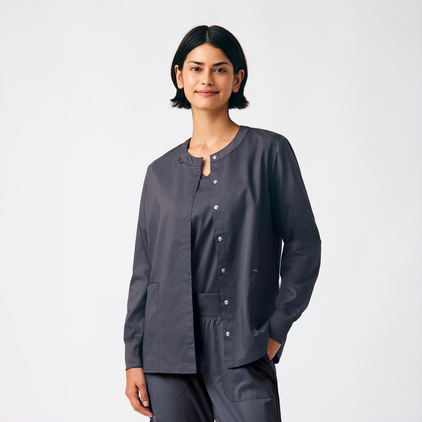 LJ706 -Landau ProFlex  3-Pocket Scrub Jacket