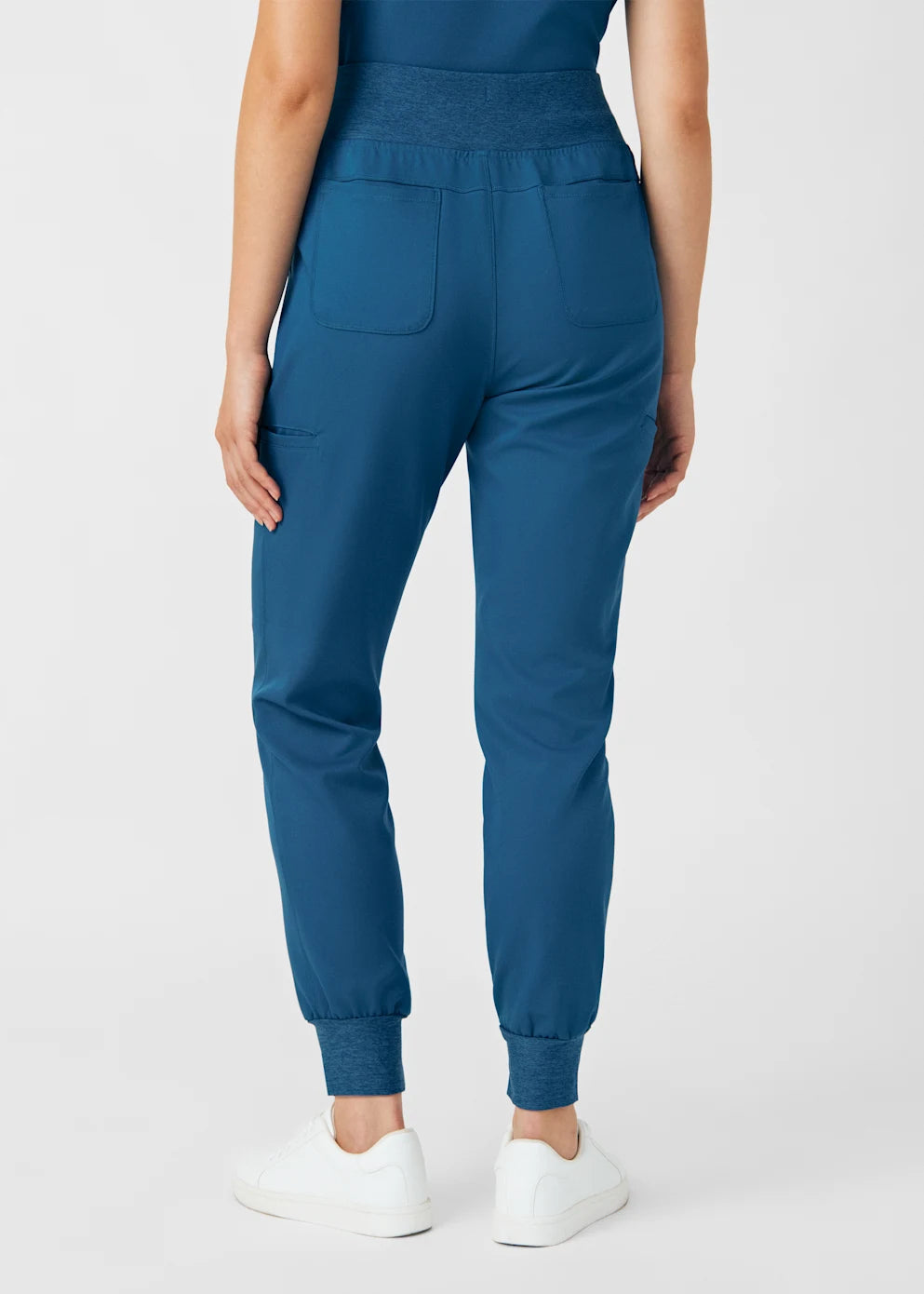 WB420P White Cross Vibe Women's Petite Jogger Pants