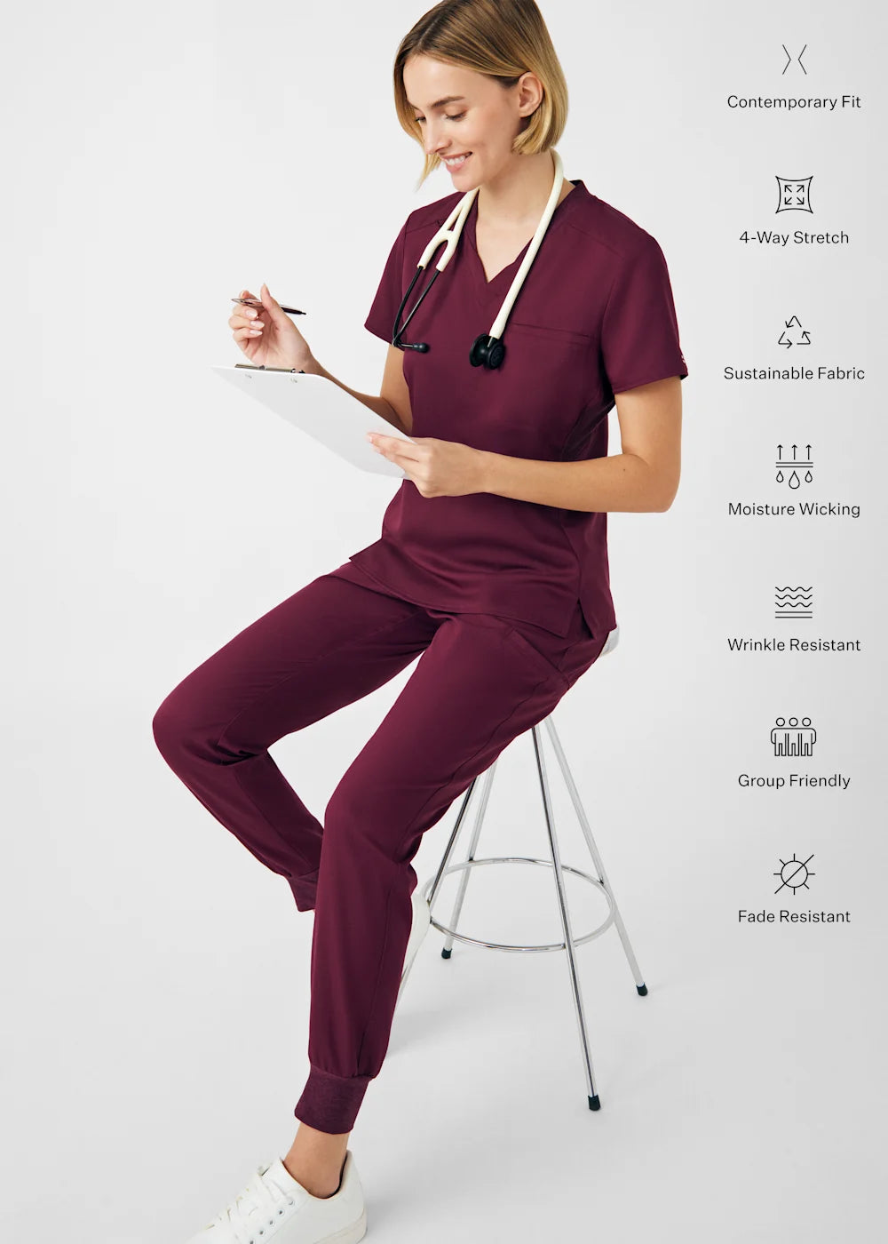 White Cross VIBE Women's 6-Pocket Jogger Pants