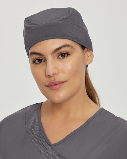 505FIT -White Cross Surgeon's Scrub Caps