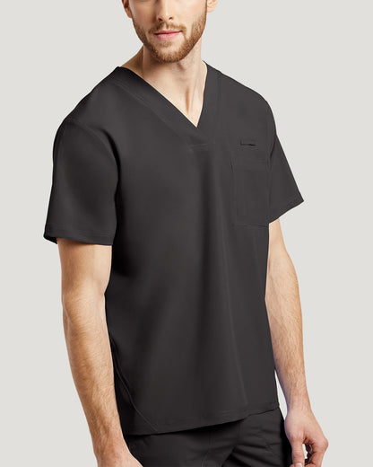 2269 FIT V-Neck Top With Front Pocket Men's Scrub top