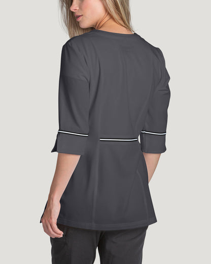*Last Few* 2814 Marvella Women's Labcoat With 2-Way Zipper