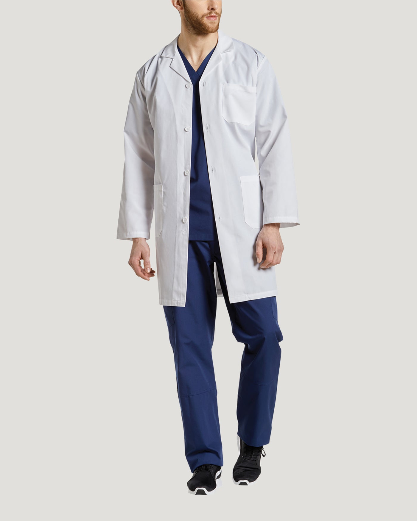 2068 White Cross Classic Unisex Labcoat *Last Few*