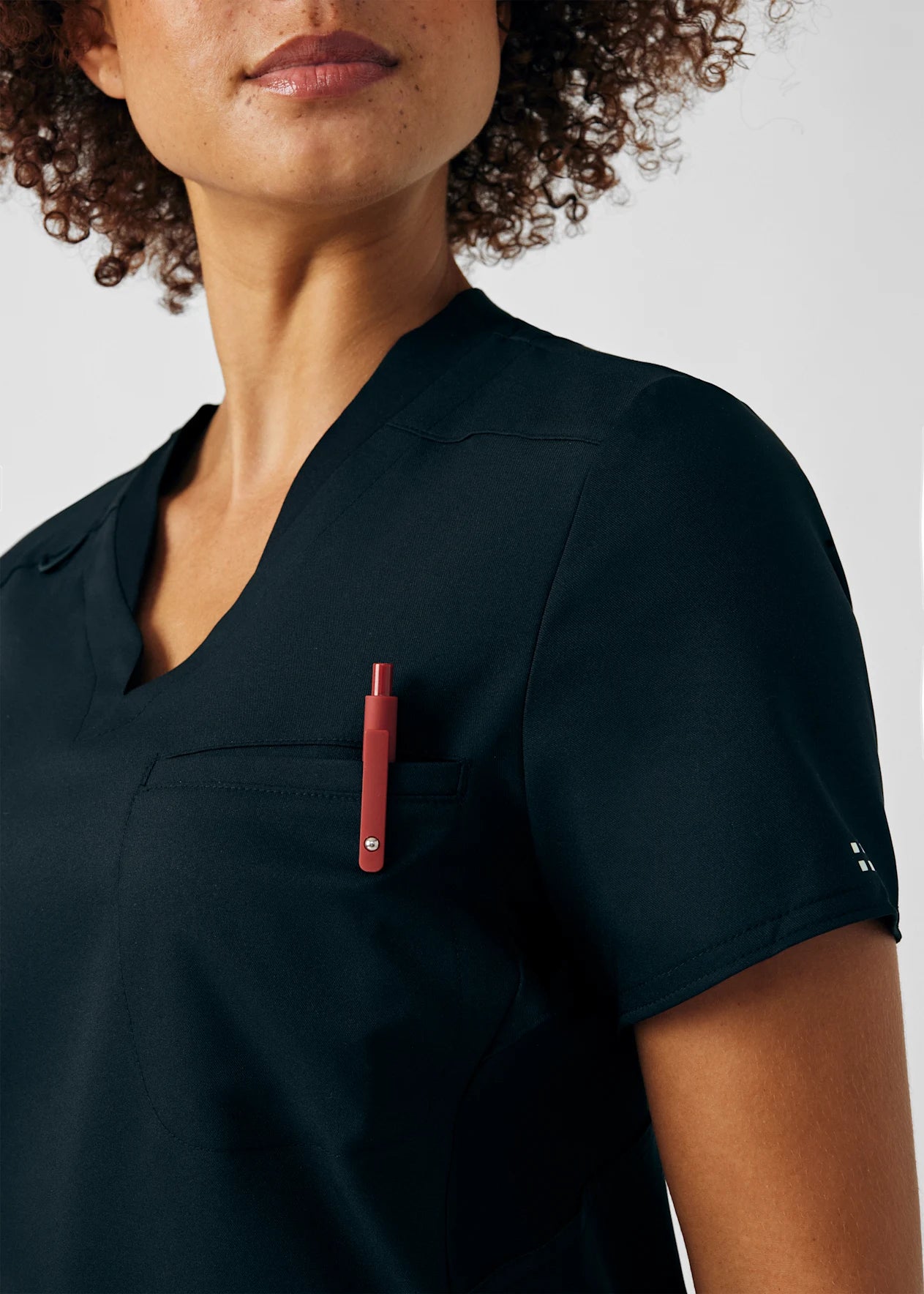WT119 - VIBE 2-Pocket V-Neck Scrub Top