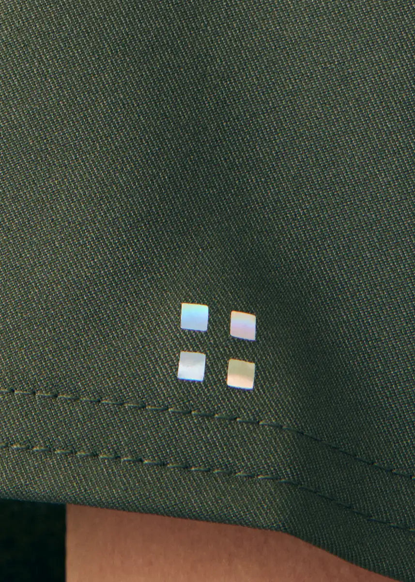 VIBE Women's Chest Pocket V-Neck Tuck-In Top