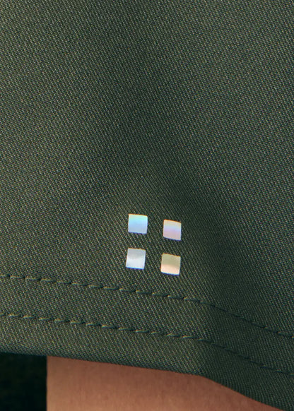 VIBE Women's Chest Pocket V-Neck Tuck-In Top