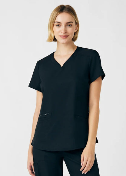 WT121 - VIBE 2-Pocket V-Neck Scrub Top