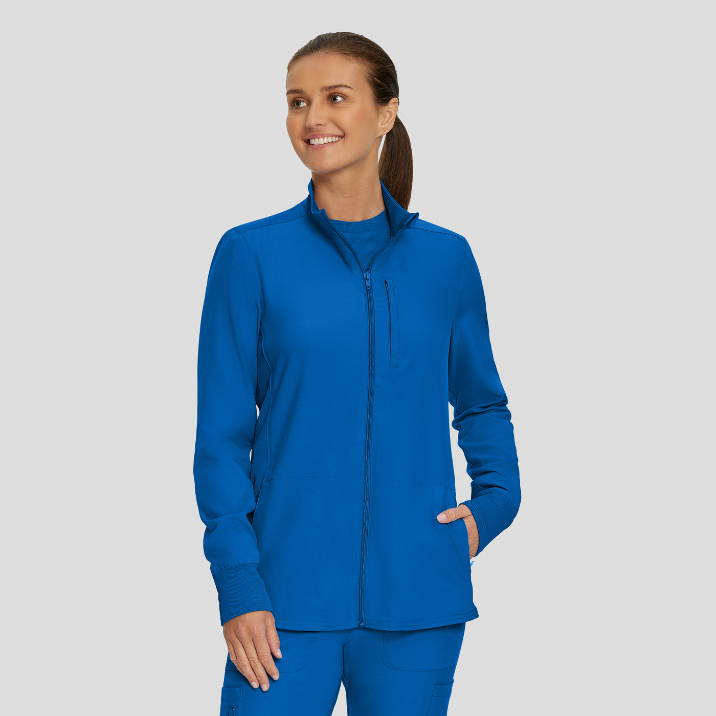 LJ700 - Landau Forward Women's Mock Neck Jacket