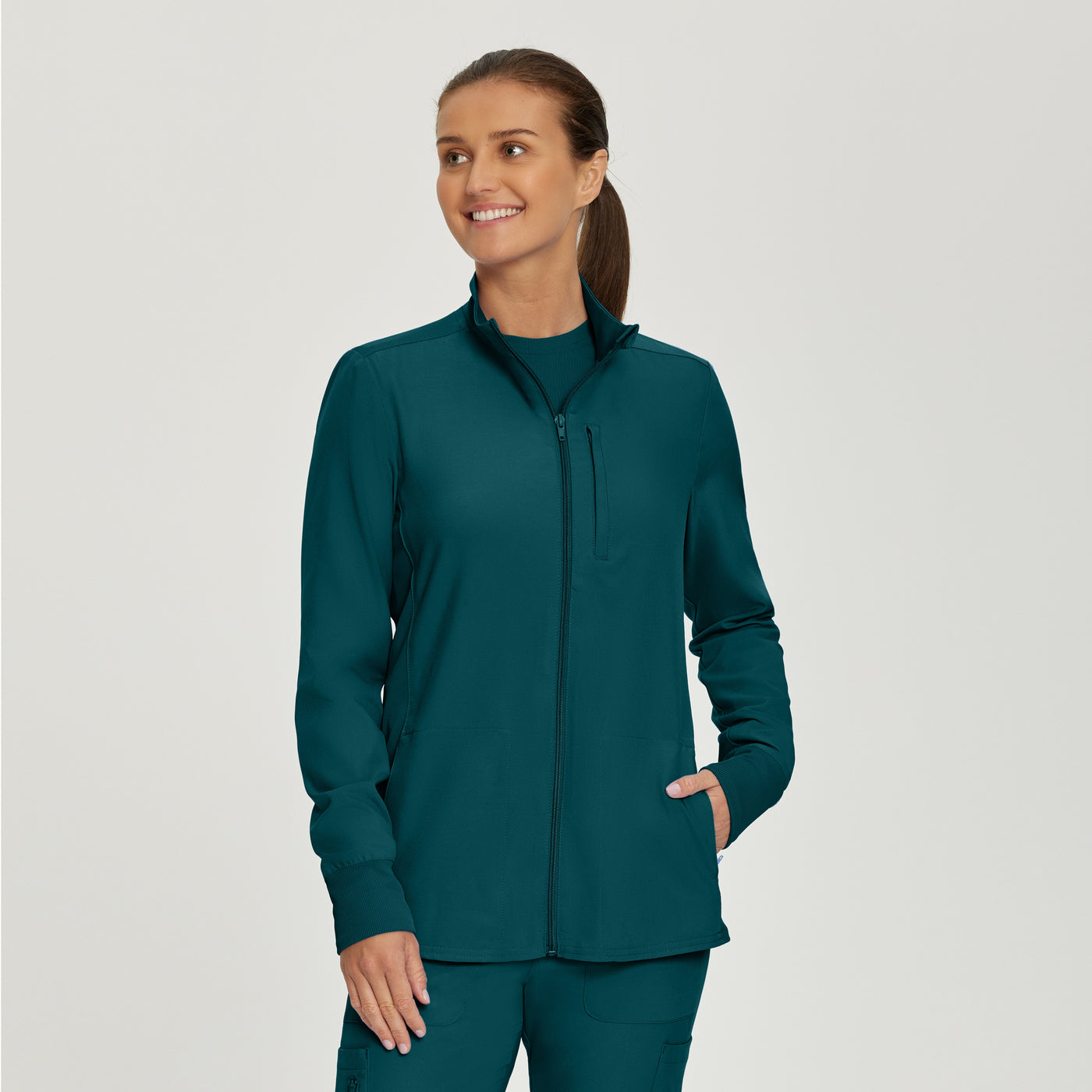 LJ700 - Landau Forward Women's Mock Neck Jacket