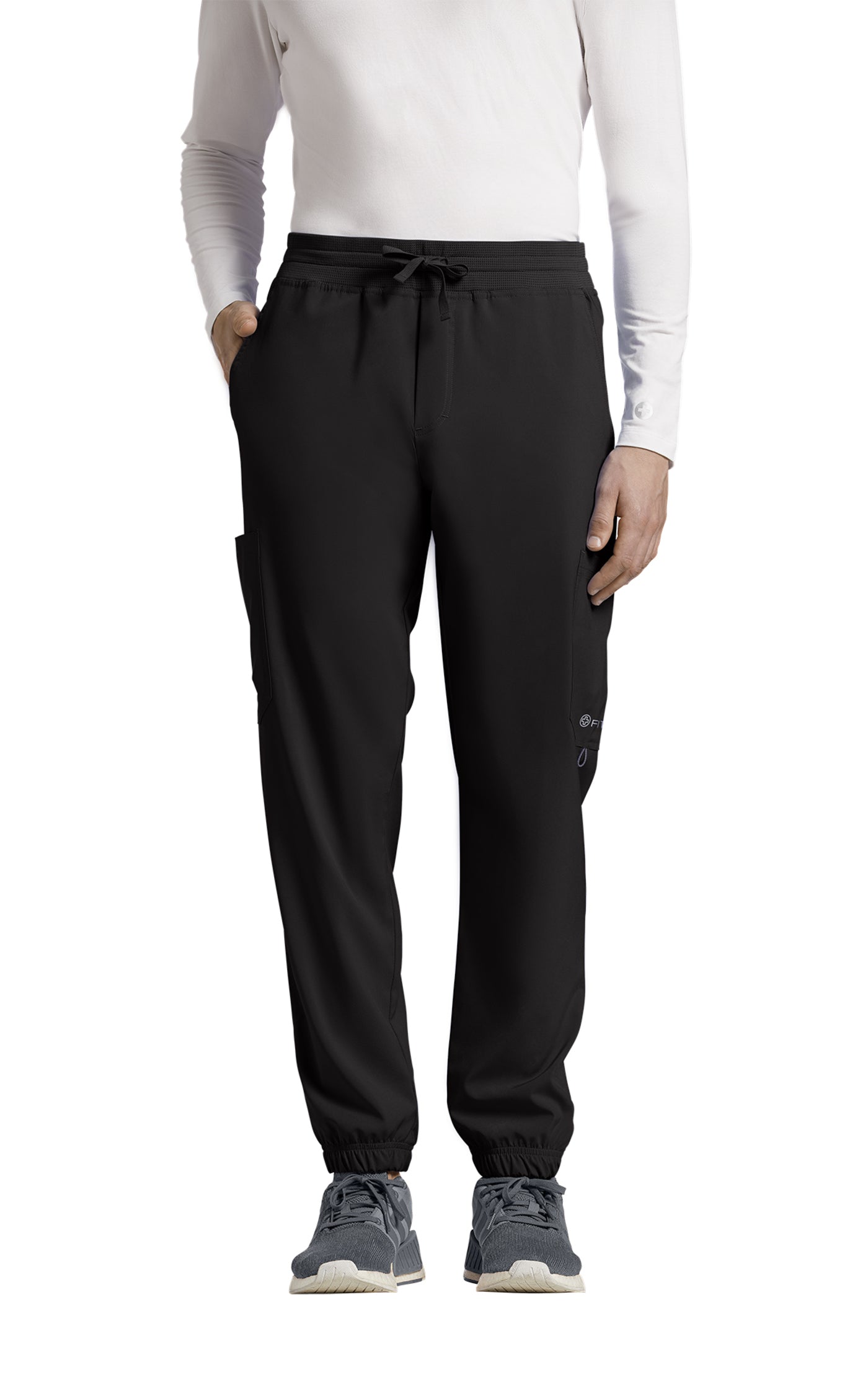 223 Men's White Cross FIT Jogger Pants