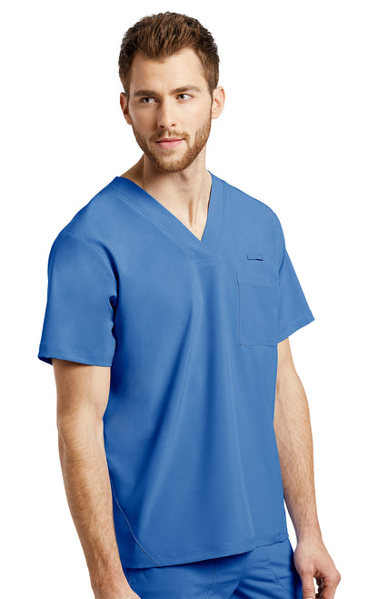 2269 FIT V-Neck Top With Front Pocket Men's Scrub top