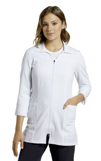 While Quantities last! 2816 Marvella Collar Neckline 4 Pocket Lab Coat