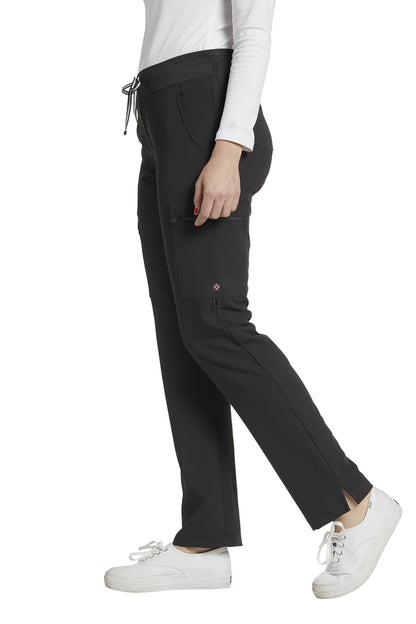 337 White Cross V-Tess Women's Straight Leg Scrub Pant