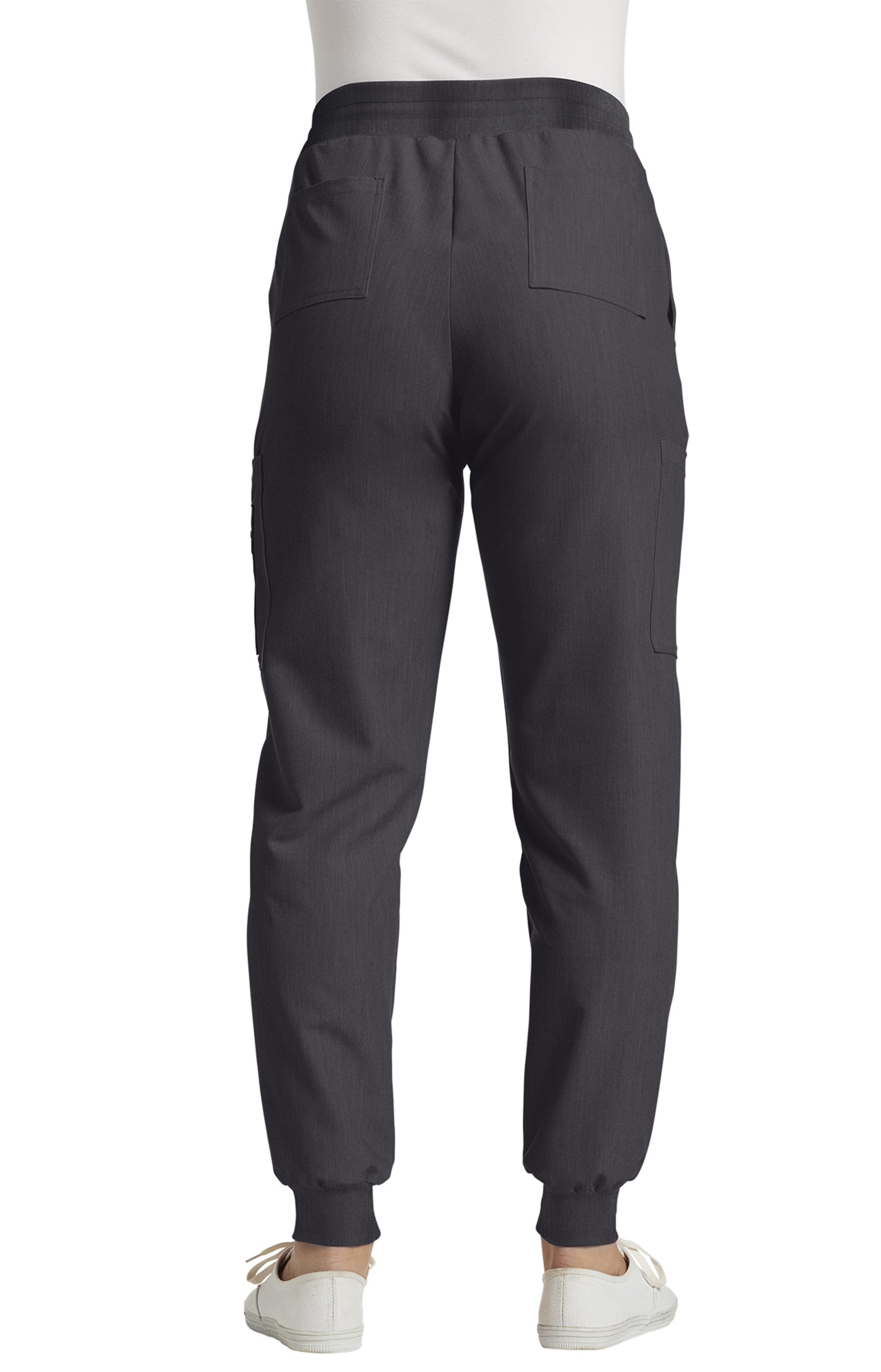 380 White Cross V-Tess Zipped Cargo Pocket Jogger Pant
