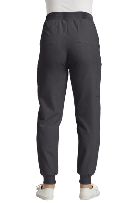 380 White Cross V-Tess Zipped Cargo Pocket Jogger Pant