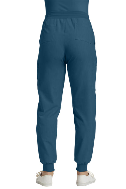 380 White Cross V-Tess Zipped Cargo Pocket Jogger Pant