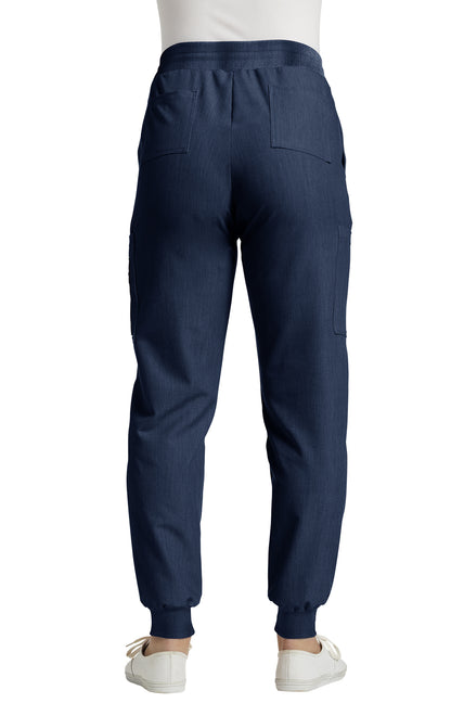 380 White Cross V-Tess Zipped Cargo Pocket Jogger Pant