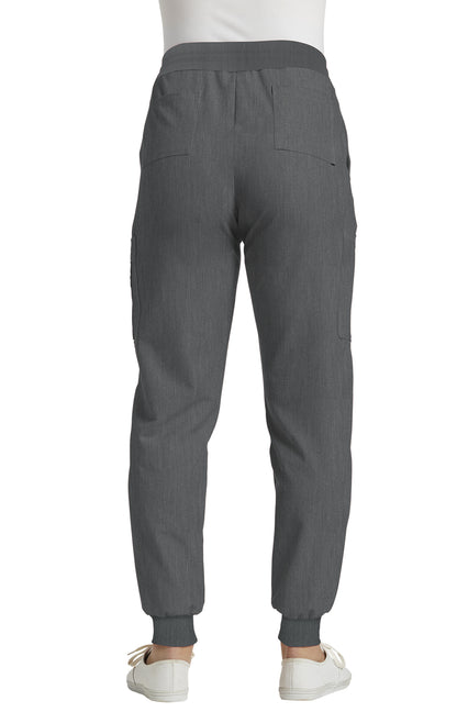 380 White Cross V-Tess Zipped Cargo Pocket Jogger Pant