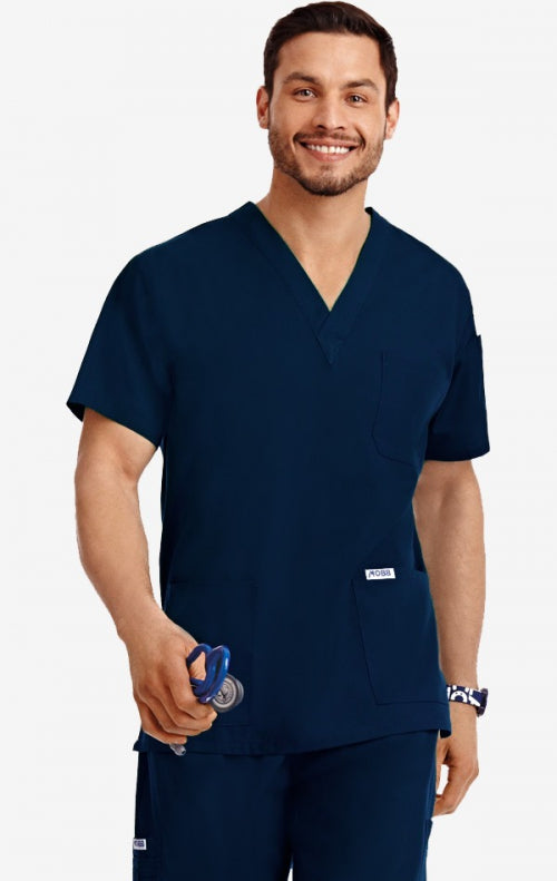 MOBB 310 V-Neck Unisex Scrub Top and 307 Scrub Pant Set