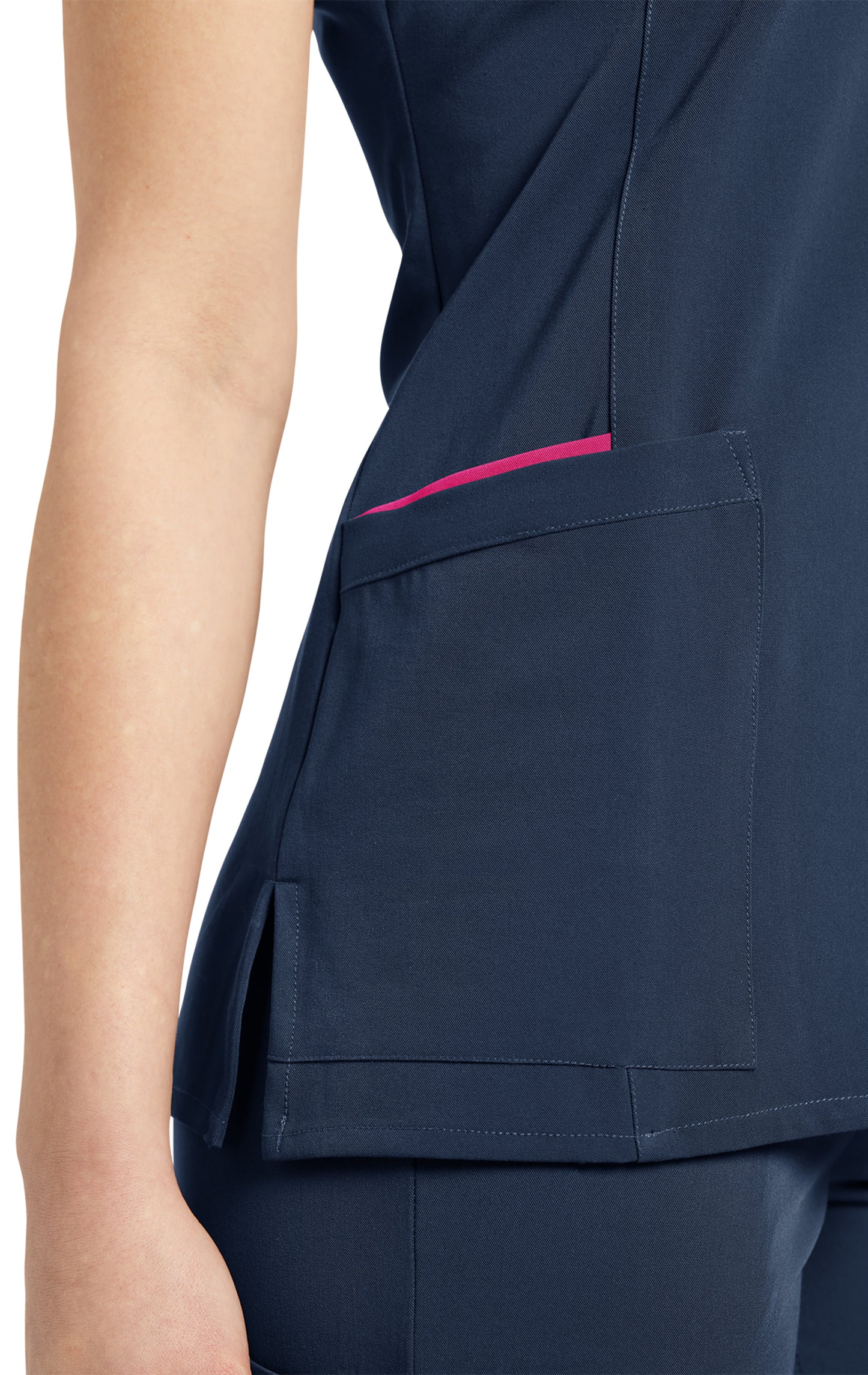 *LAST FEW* 755 Marvella Soft Scrub Top for Women with Contrast Trim