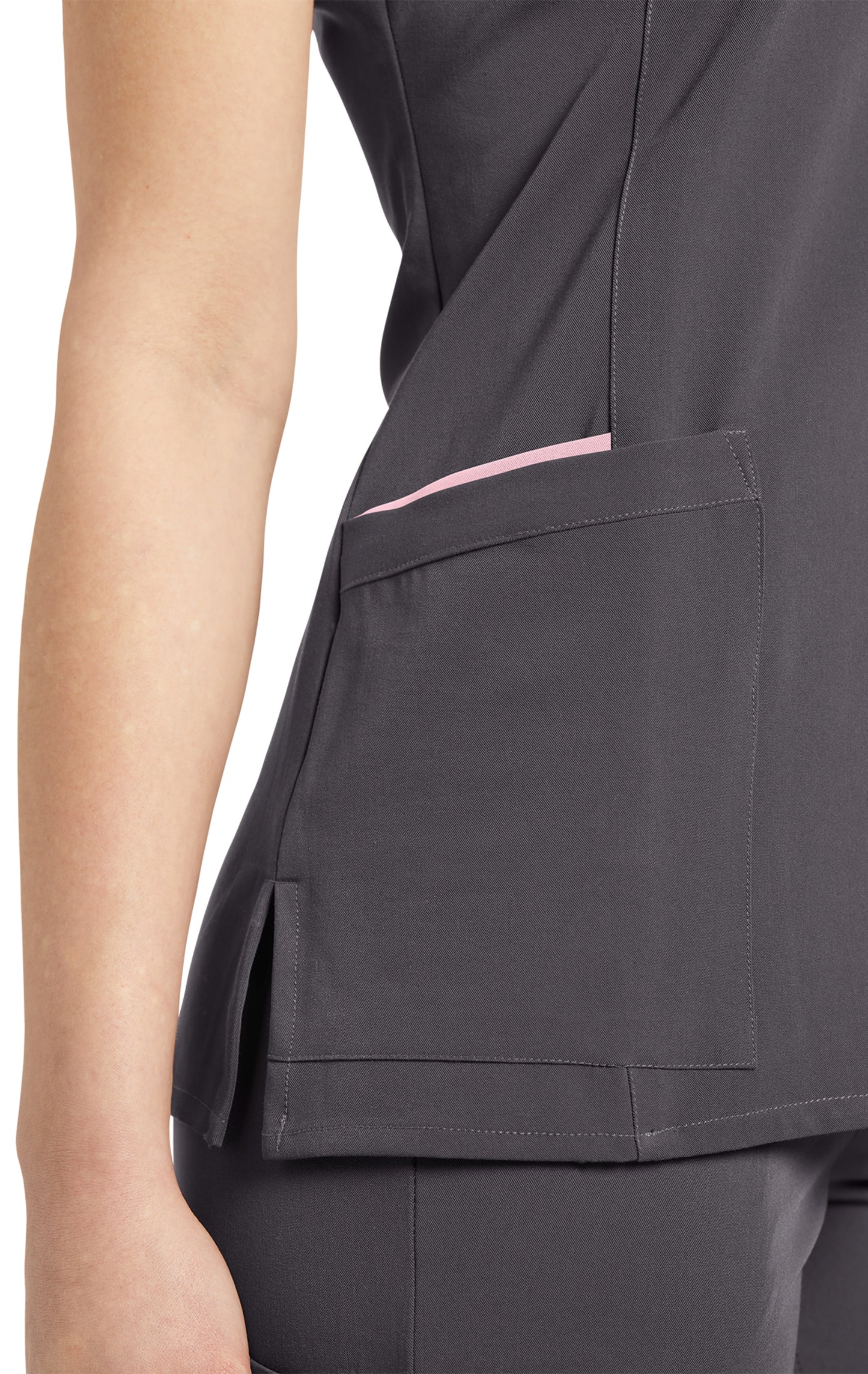*LAST FEW* 755 Marvella Soft Scrub Top for Women with Contrast Trim