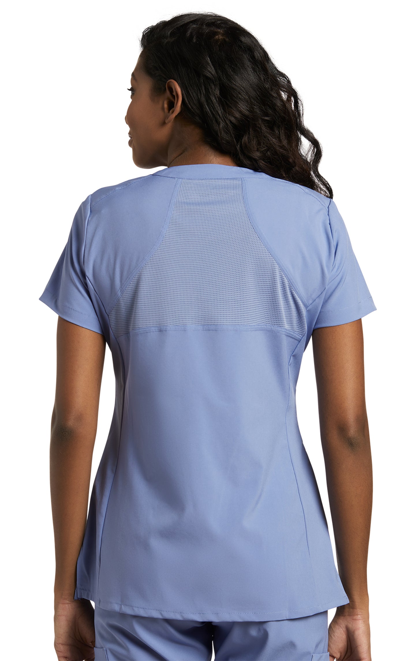 785 White Cross FIT V-Neck Women's Scrub Top