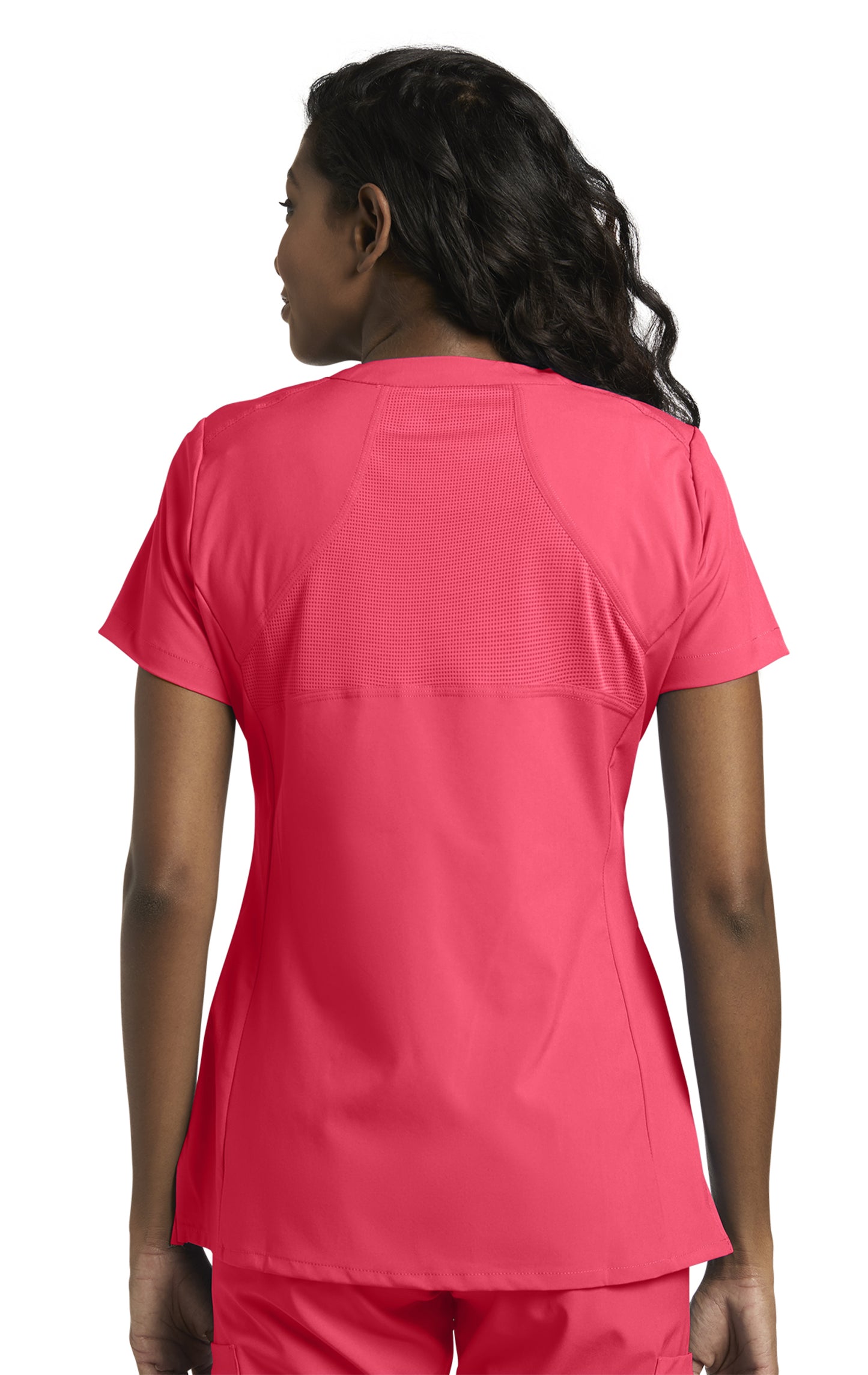 785 White Cross FIT V-Neck Women's Scrub Top