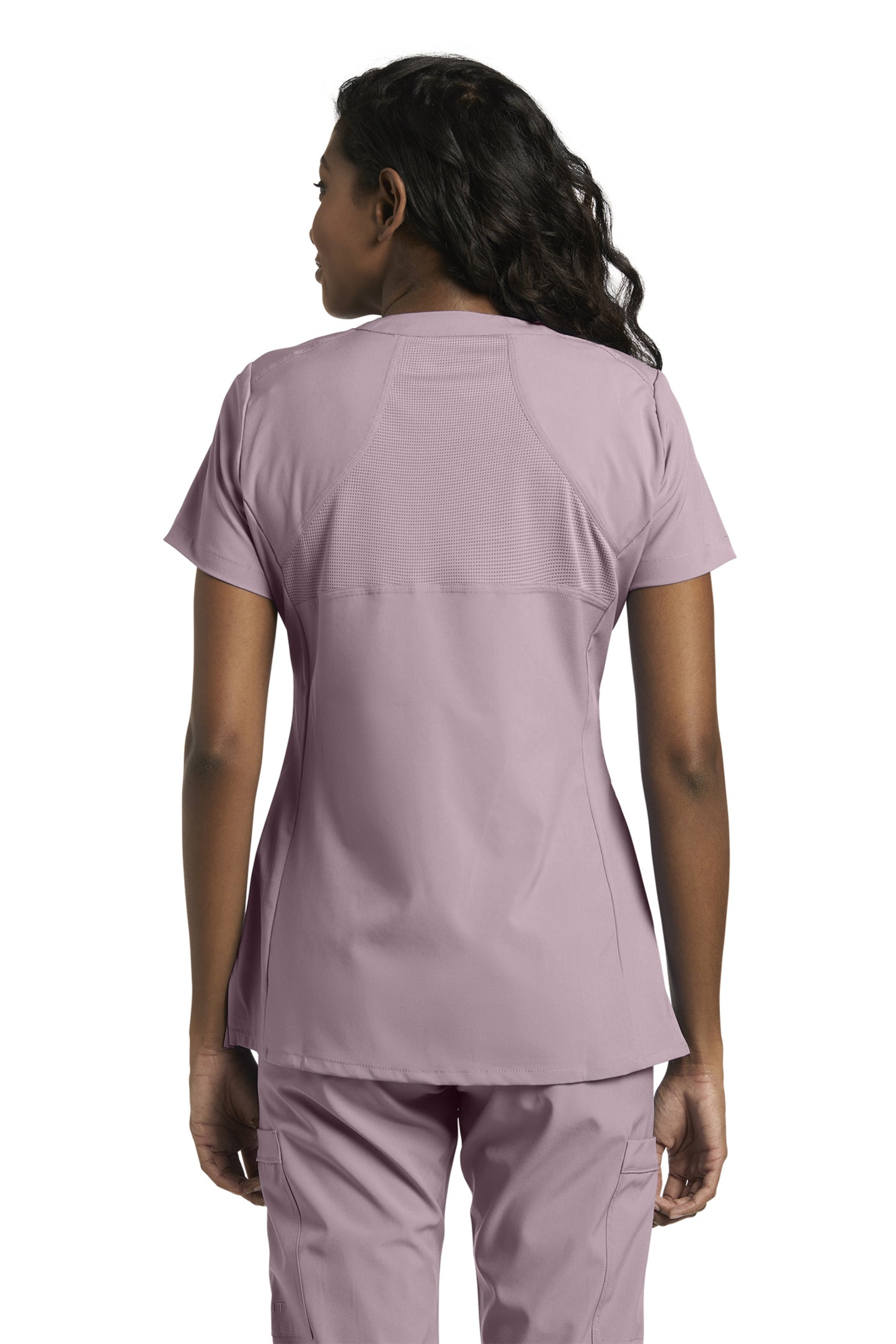 785 White Cross FIT V-Neck Women's Scrub Top