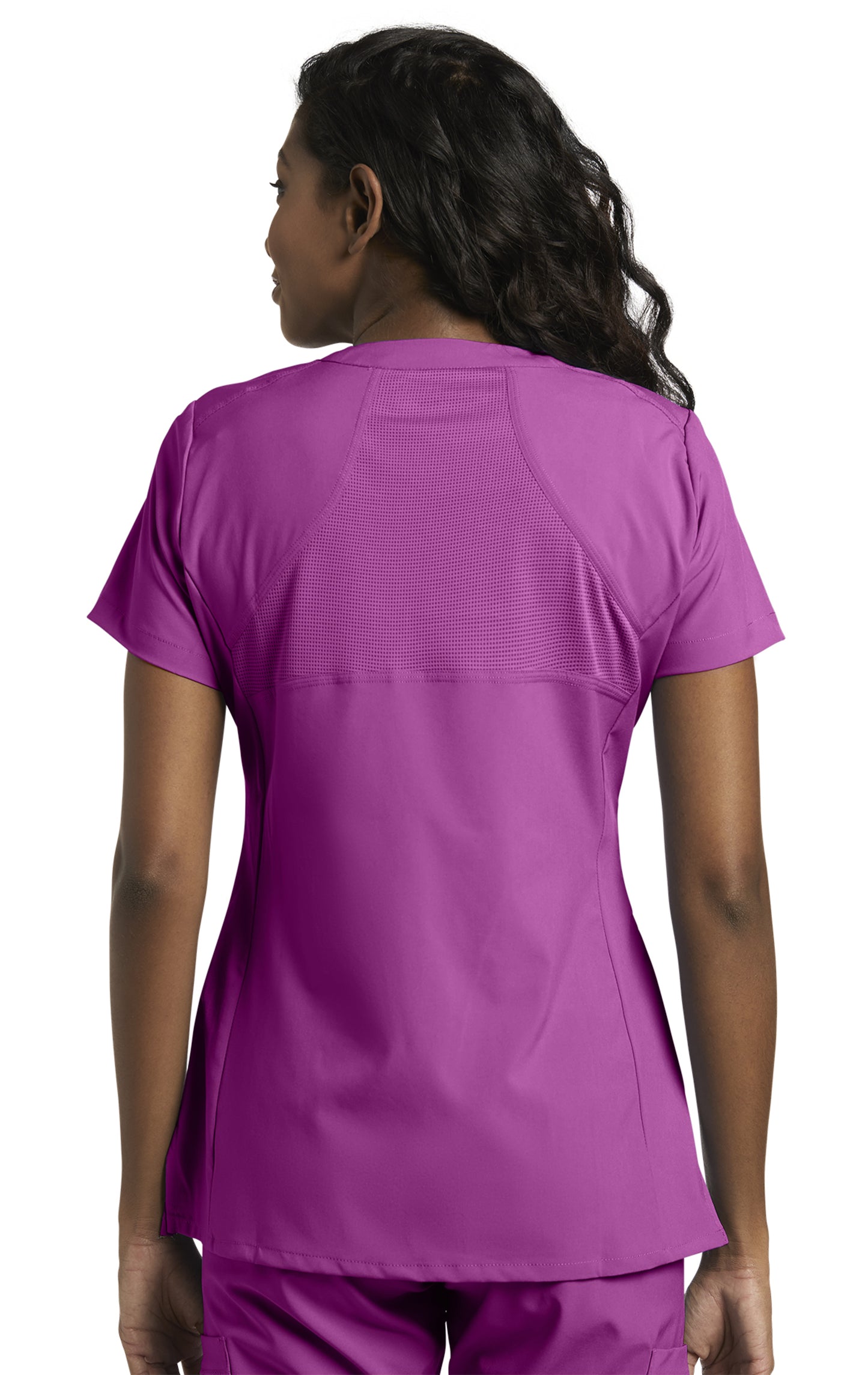 785 White Cross FIT V-Neck Women's Scrub Top