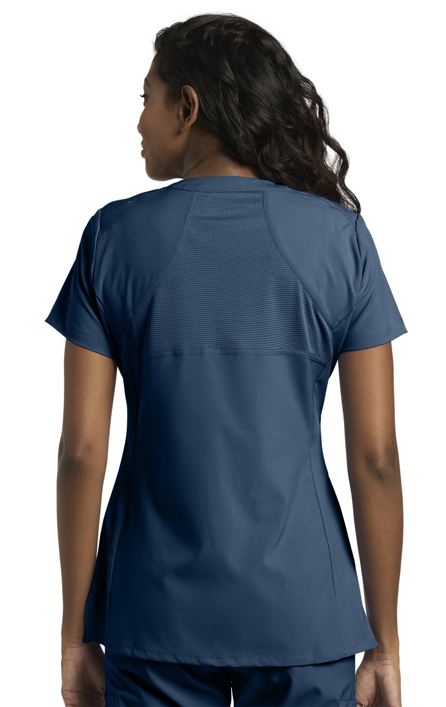 785 White Cross FIT V-Neck Women's Scrub Top